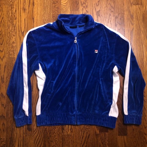 fila suede jacket